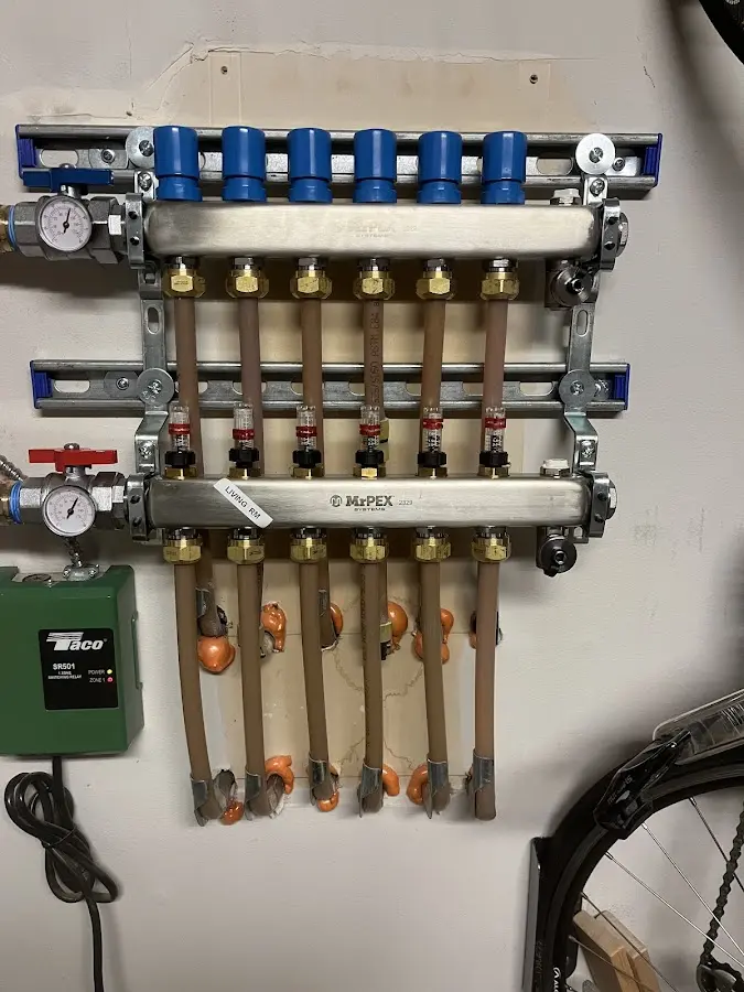 Plumber performing Leak Detection at a residential property in Seaford